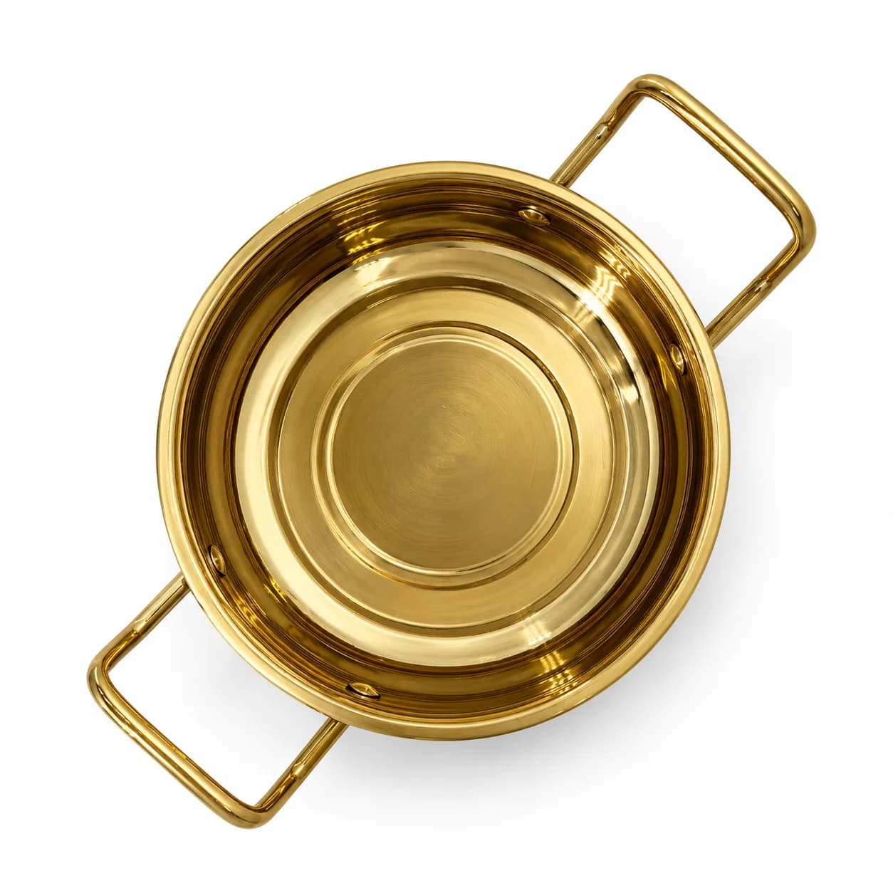 Edelstahltöpfe Gold (10er-Set)