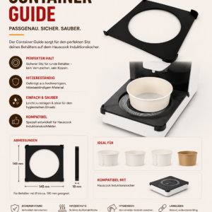 HAUSCOOK Container Guide – Führungsrahmen für Ramen Cooker